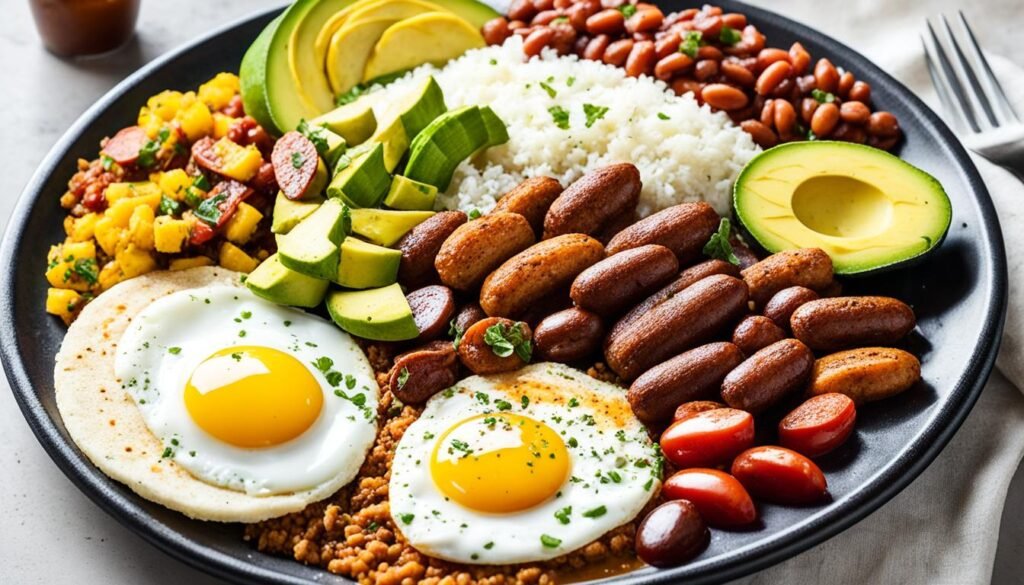 Classic Colombian dishes