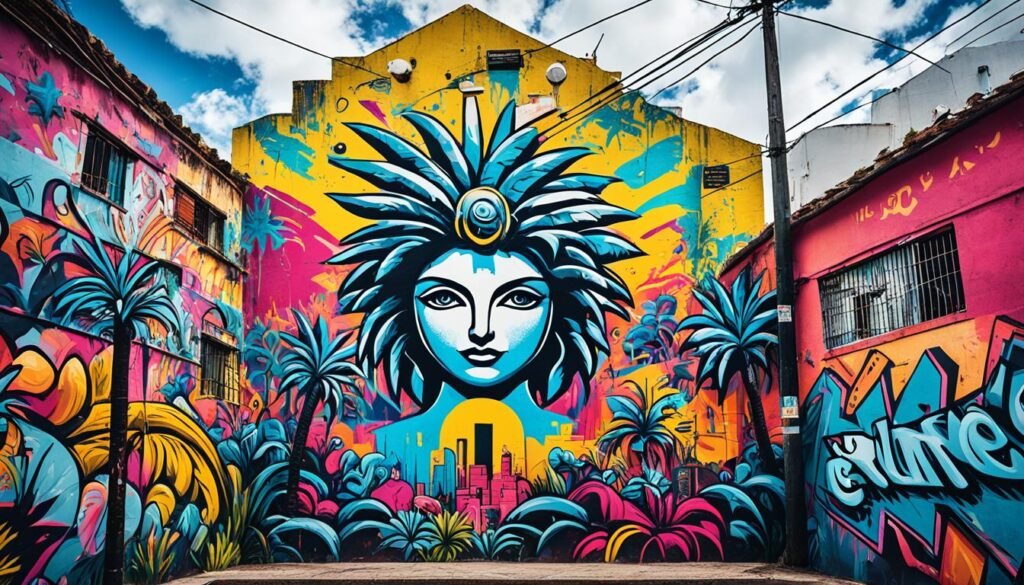 Street art in Getsemaní