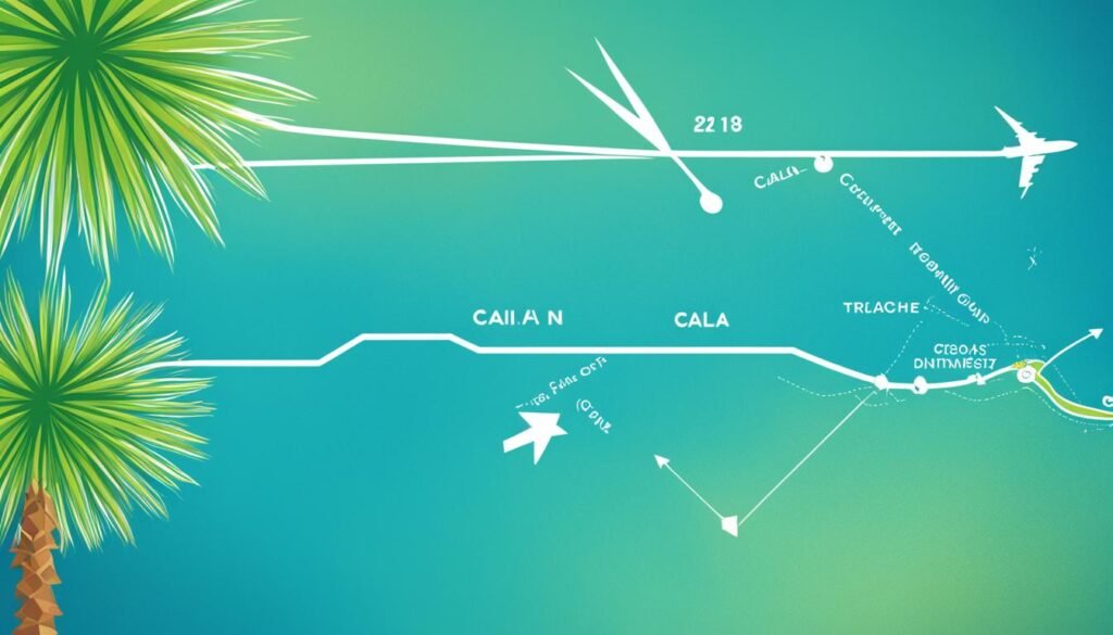 cali's location to coast