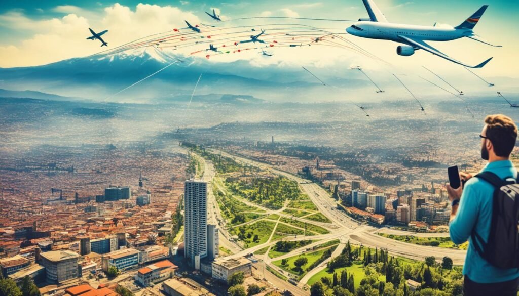 popular routes from Addis Ababa and Cali