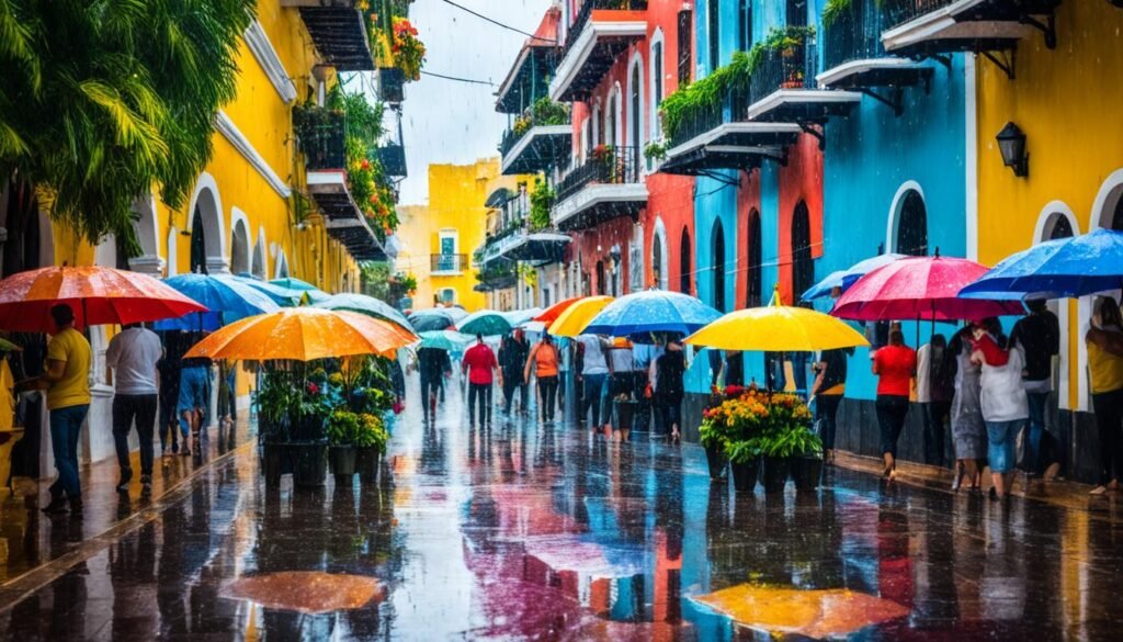 Rain in Cartagena Rain in Cartagena
